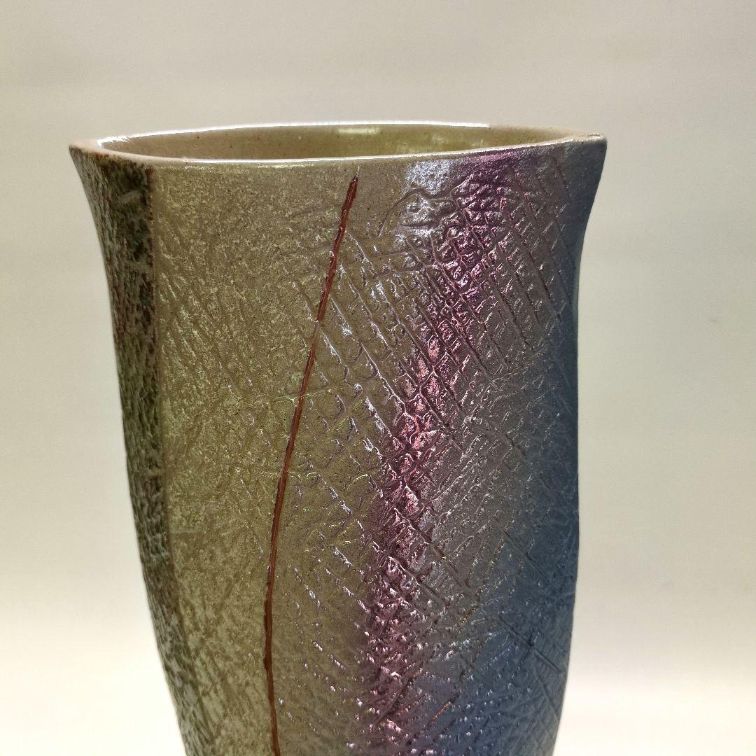 清水焼　泥花作　池坊好み　池坊花器