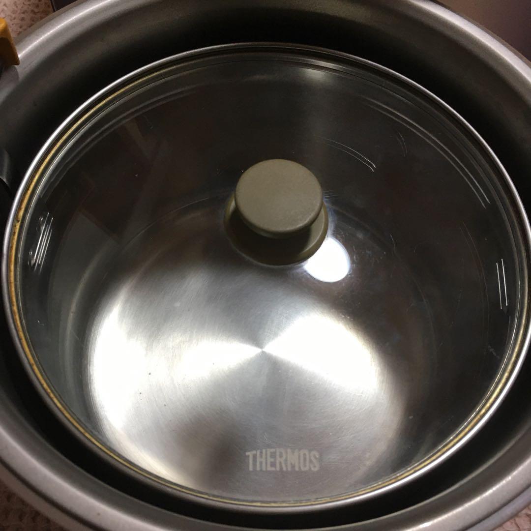 THERMOS サーモス 真空保温調理器 シャトルシェフKPX-5000オレンジ