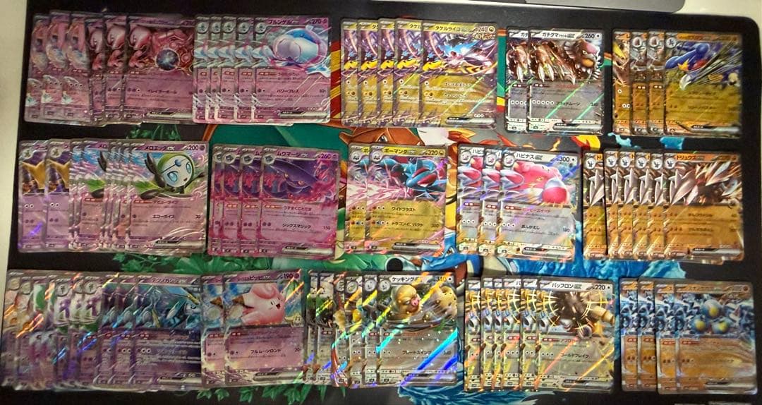 ポケモンカードまとめ売り346枚！(メガ、テラスタル、RR)