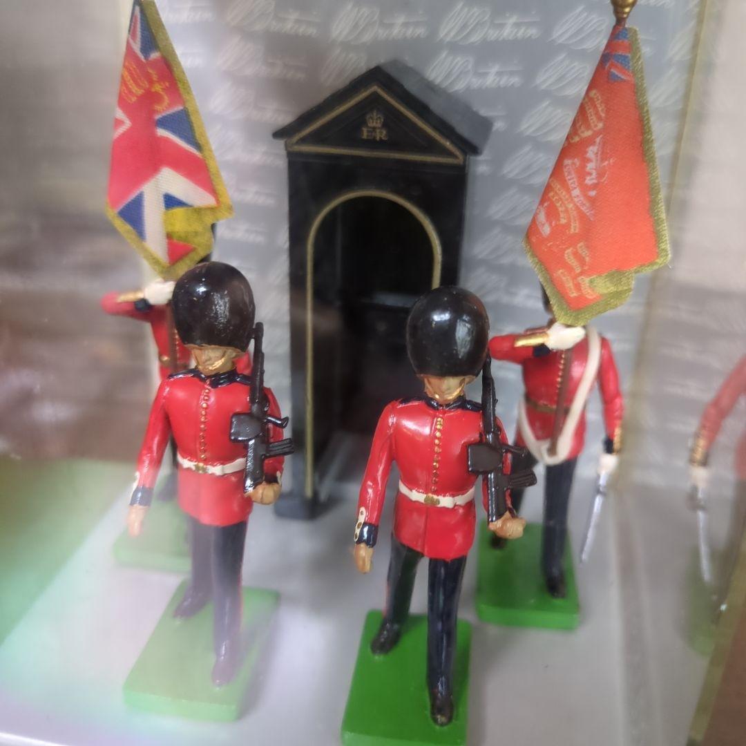 イギリス、ブリテン社、近 衛兵ビンテージフィギュアセット
