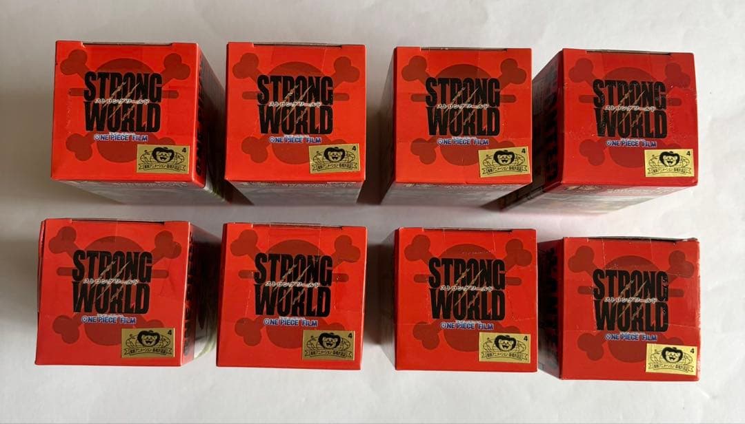 【未開封】組立式劇場版 WCF 〜Strong World〜ver.1 全8種