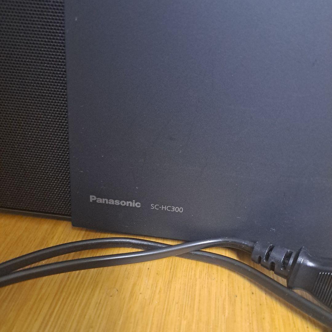 Panasonic SC-HC300 コンパクトステレオシステム リモコンつき