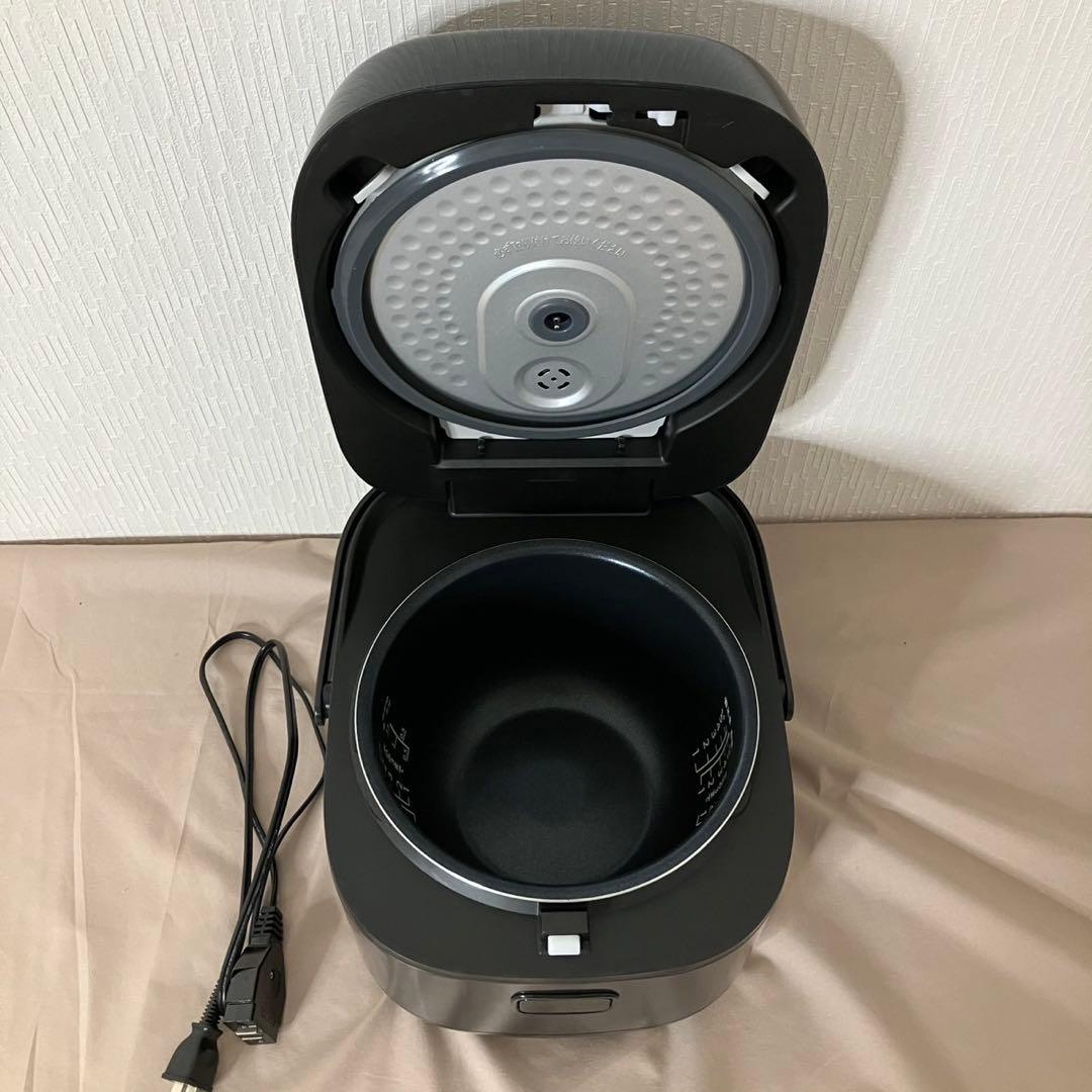【美品】YAMAZEN 炊飯器 ブラック　YJN-E101(B)