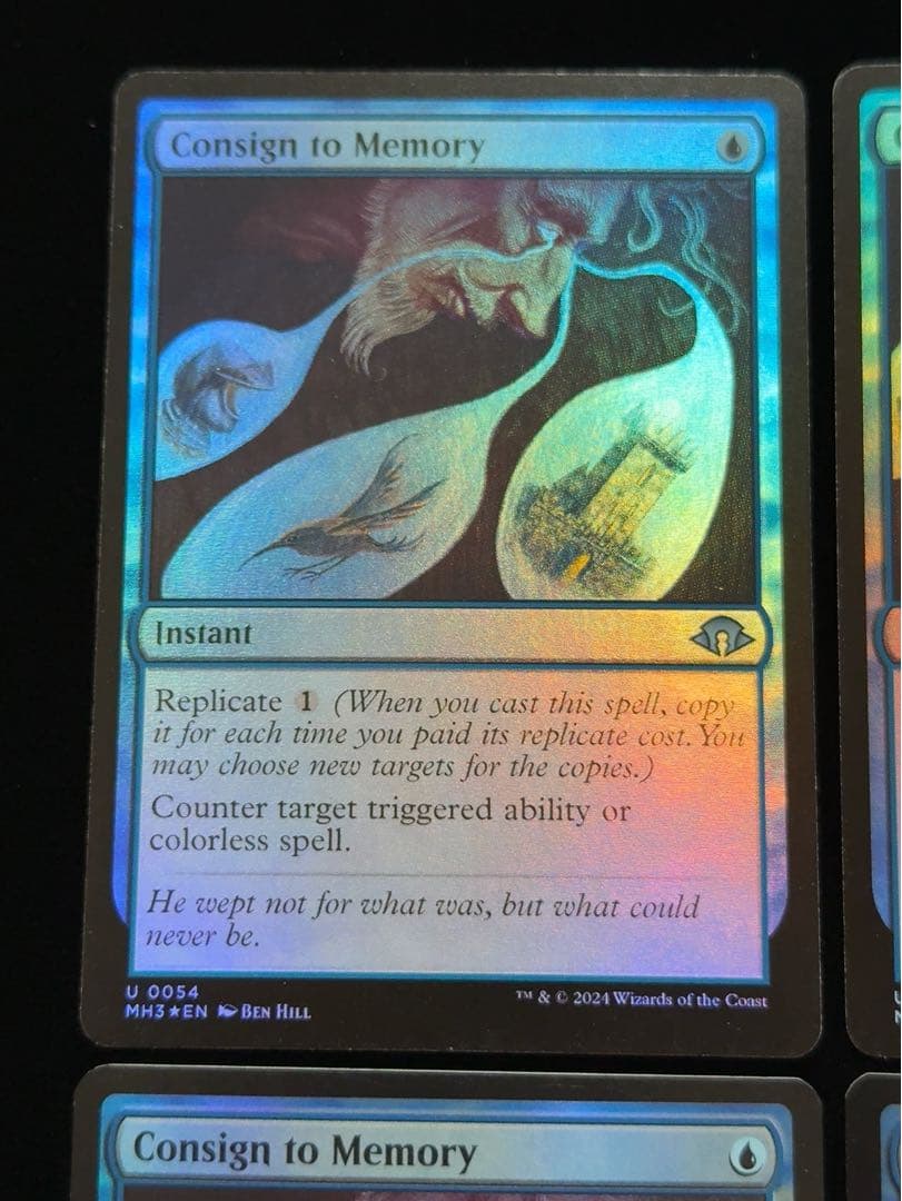 【foil】記憶の放　英語　4枚セット