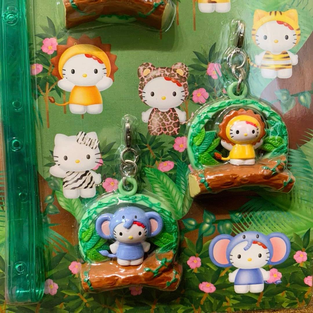 希少レア HELLO KITTY IN THE JUNGLE ストラップ