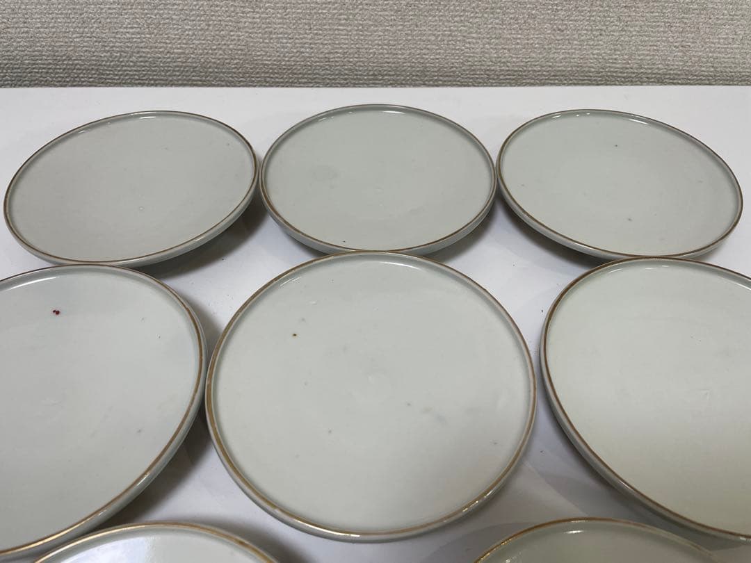 【現状品】古伊万里 陶器 蓋付茶碗 煮付椀 赤絵 金彩 菊柄 割烹 懐石 8個