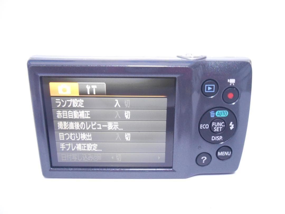 【ほぼ新品・返品保証】キヤノン Canon IXY 130 グレー 箱付き