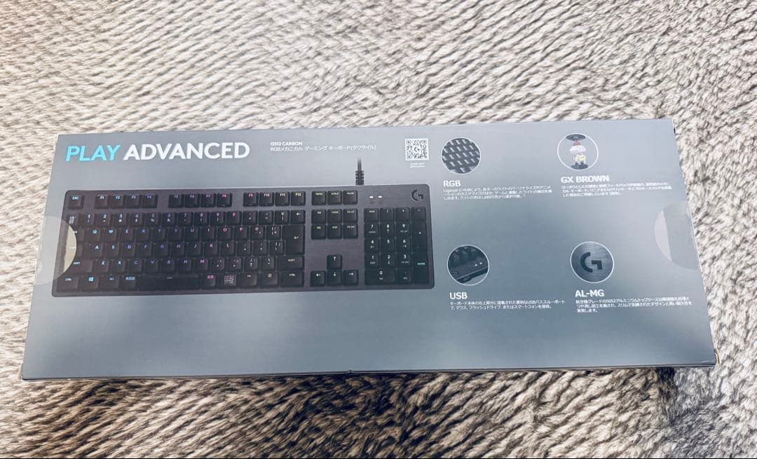 Logicool G ゲーミングキーボード G512 CARBON タクタイル