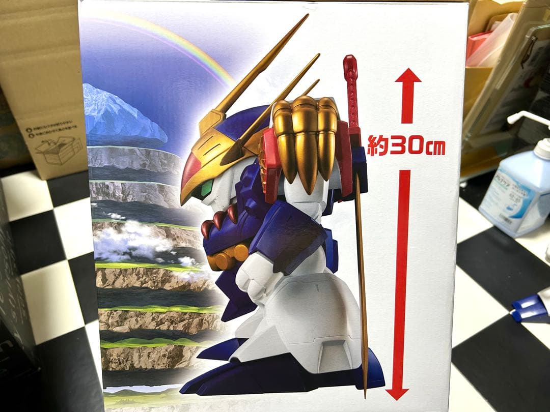 魔神英雄伝ワタル　ジャンボソフビフィギュア　龍神丸　中古　30cm
