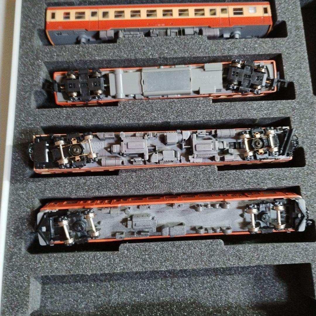 055 Nゲージ 鉄道模型 5両セット 赤クリーム