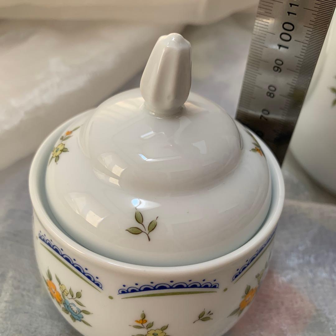 ビンテージ未使用　ノリタケ　ティーポット　シュガー　クリーマー
