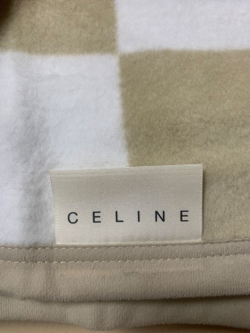 【新品•未使用】 CELINE / セリーヌ　シルキータッチ　綿毛布