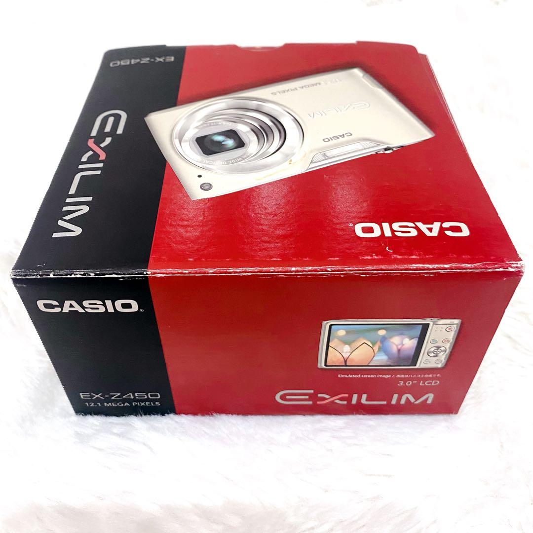 【極美品・付属品有】カシオ EXILM エクシリム EX-Z450 ピンク
