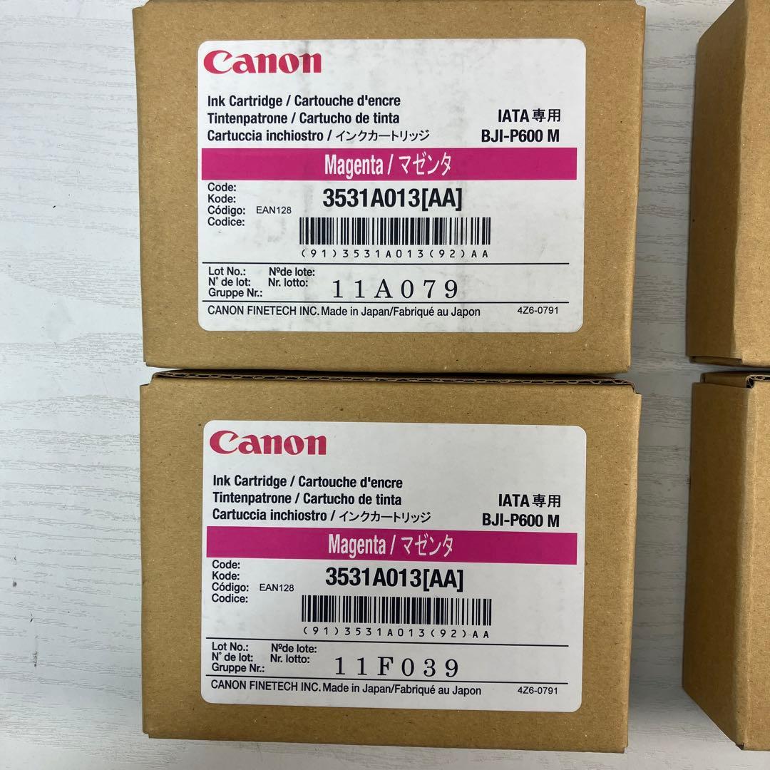 Canon BJI-P600 インクカートリッチ　IATA専用セット！