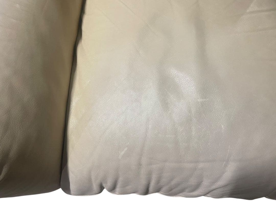 わたなべ◯④arflex アルフレックス マレンコ 本革 レザー 3人掛け