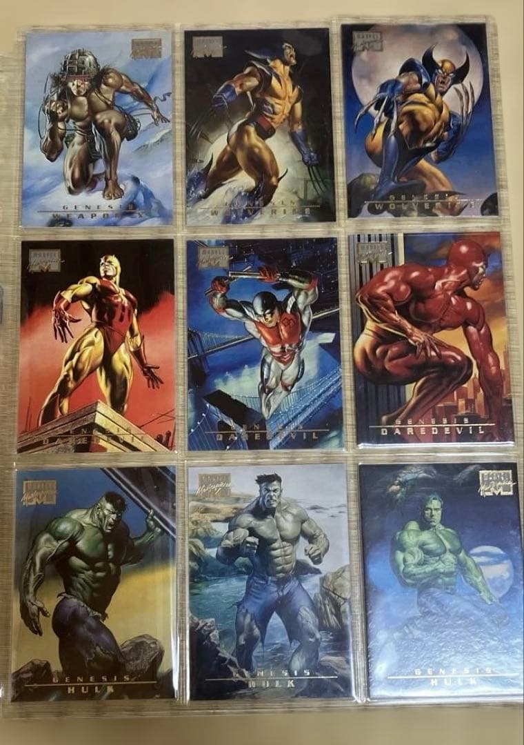 【専用】marvel masterpiece1996/110枚セット返品交換不可