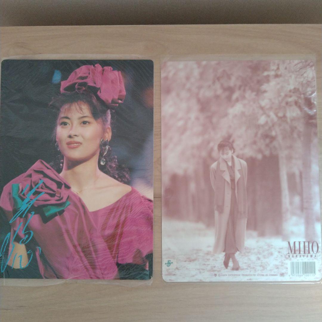 中山美穂　コレクション　1980年代　ラミネートカード　ペンケース etc.