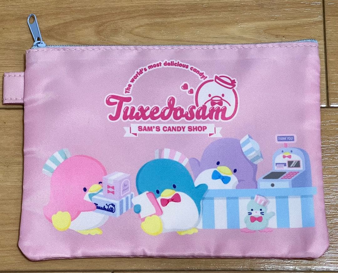 サンリオ タキシードサム セット まとめ ぬいぐるみ 棚 トランク フィギュア
