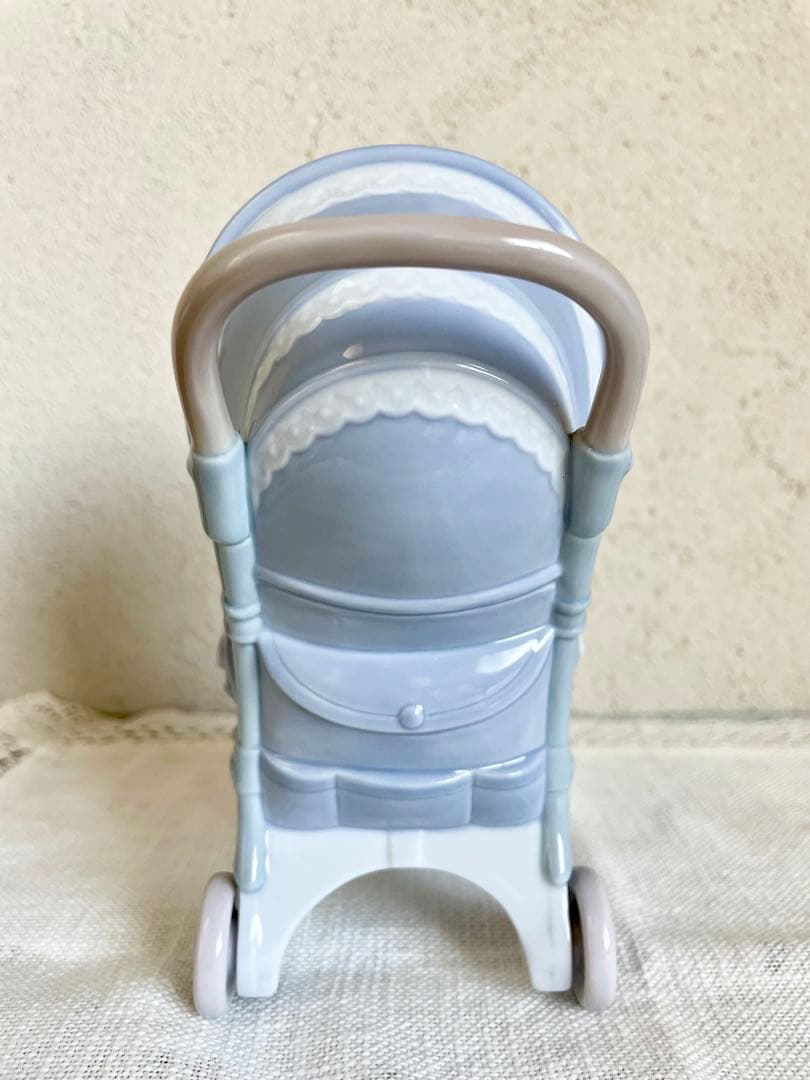 絶版 美品 ヴィンテージ リヤドロ 男の子 磁器人形 置物 希少 小鳥 メルヘン