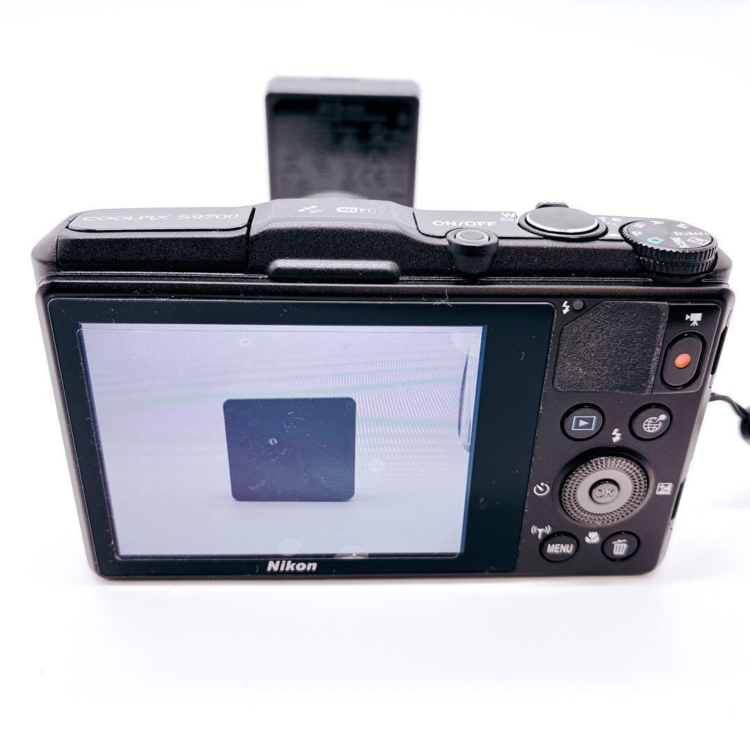 Nikon COOLPIX S9700 wifi コンデジ ブラック 光学30倍