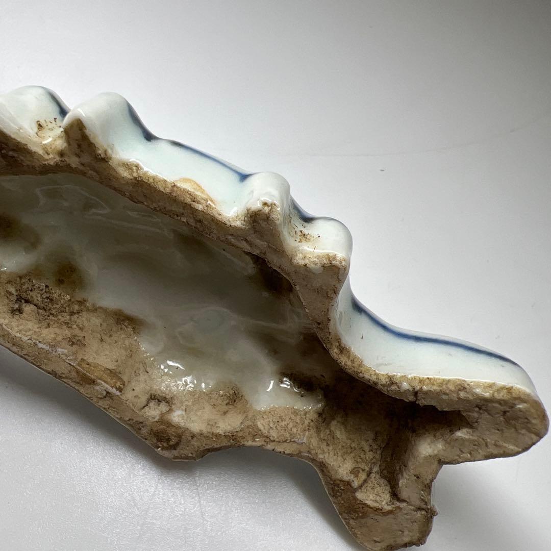 中国古玩　南京魚香合　共箱　幅約9㎝　東Y8-0312☆2Fタルオ