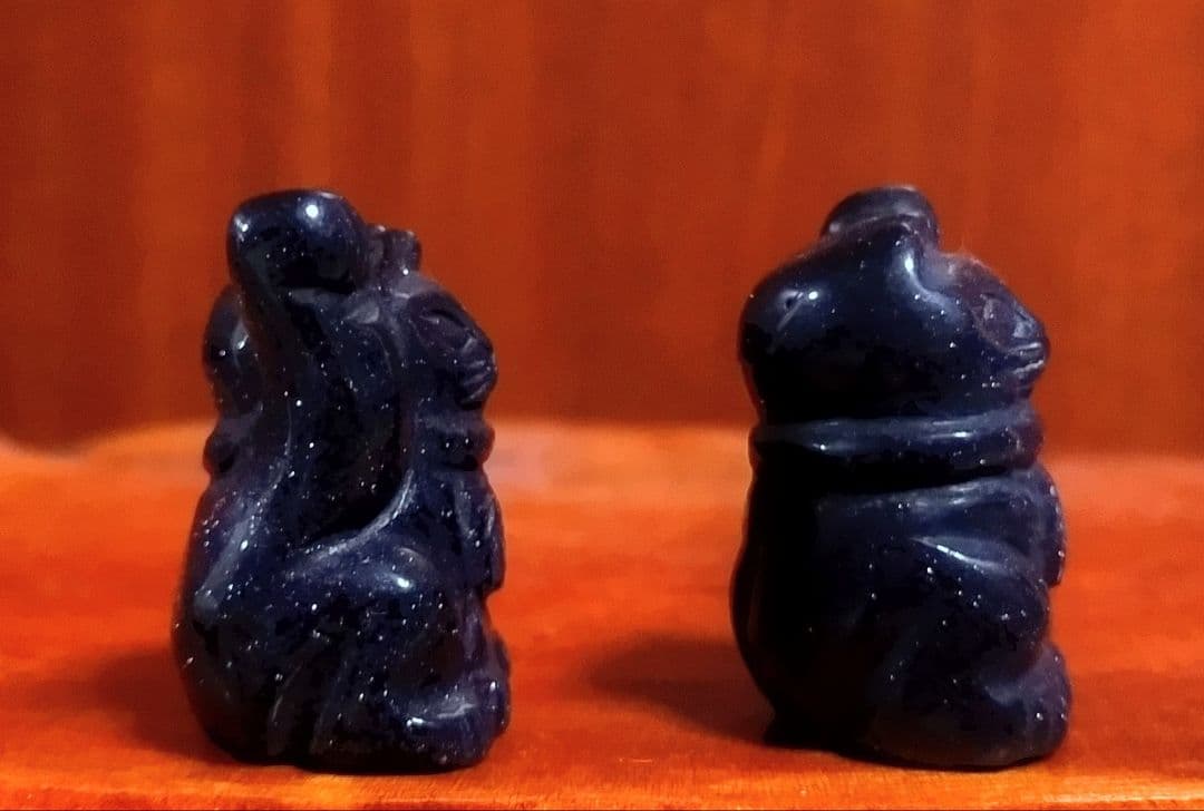 招き猫 ４点セット ロイヤルアーデン＆天然石