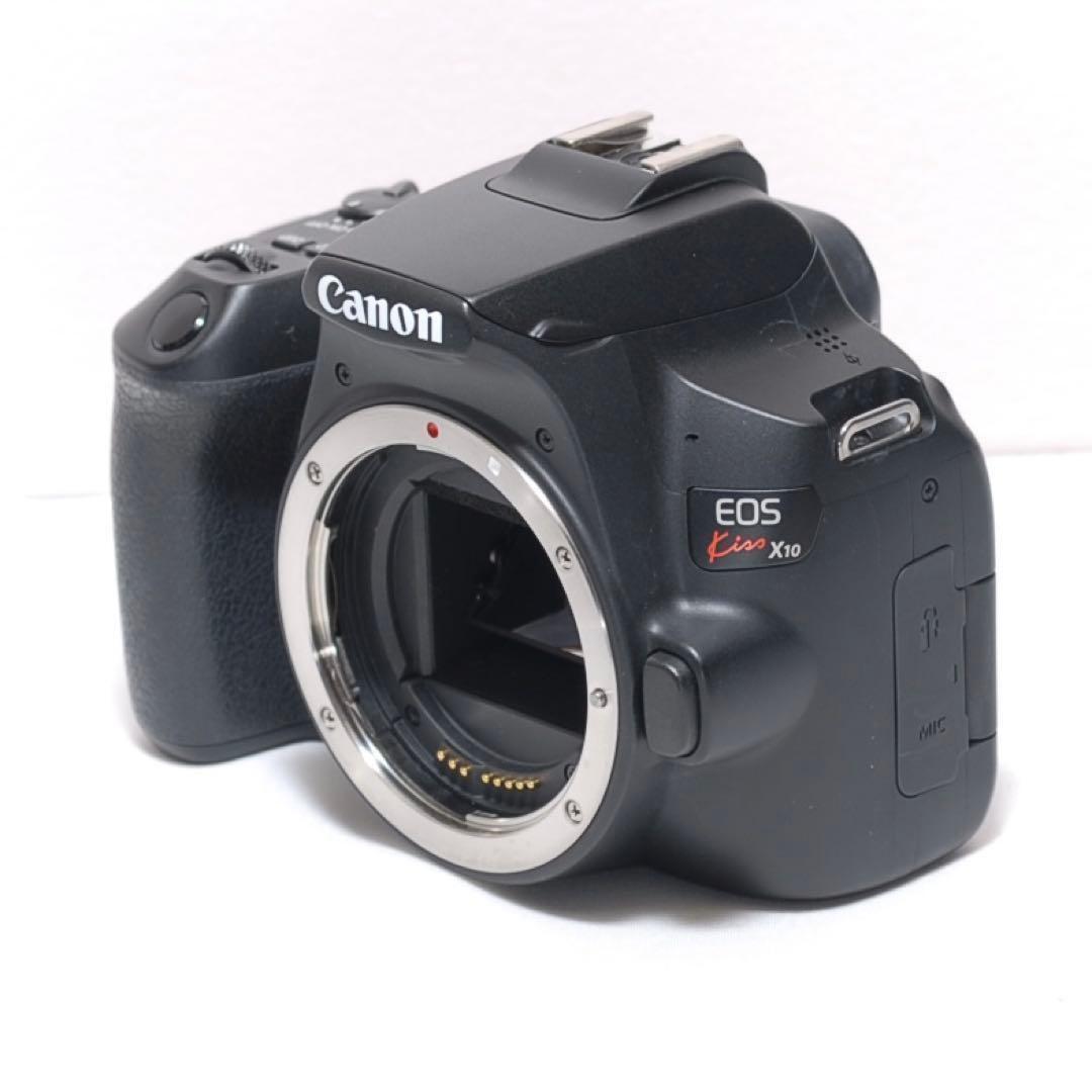 ✨美品✨Canon Kiss X10✨高性能＆超望遠✨ダブルレンズ✨おまけ多数