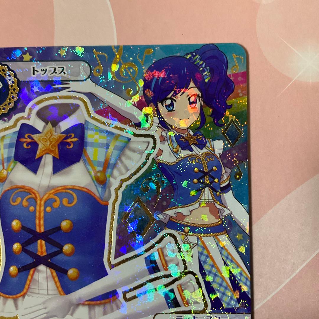 【アイカツ】ハイブルーパレードコルセット　アニメ柄