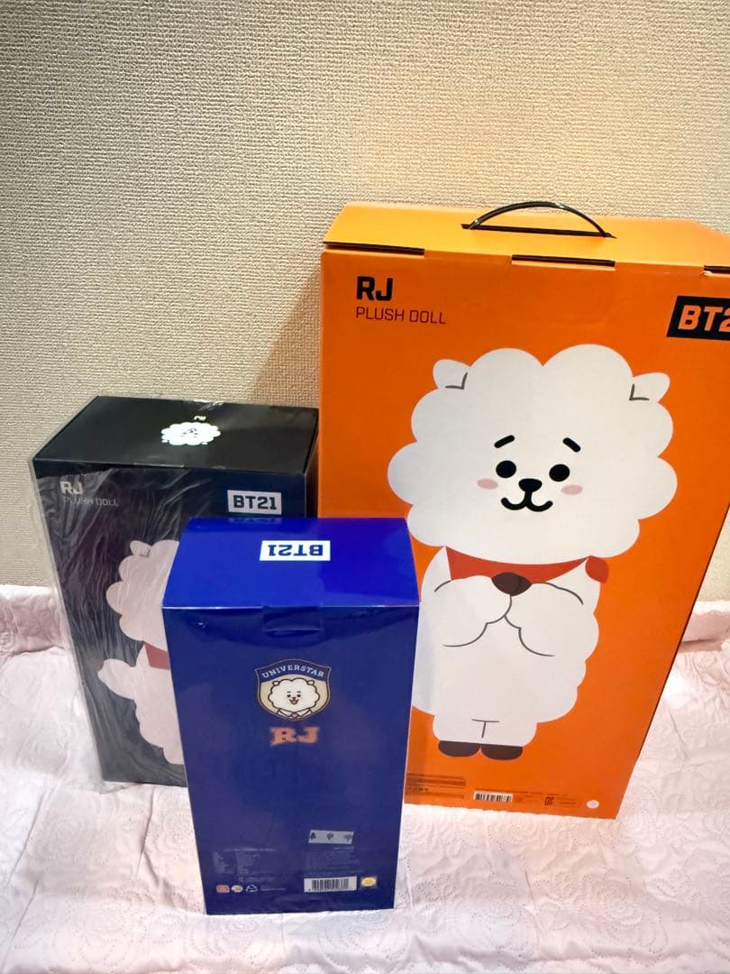 BT21 RJ BTS JIN ジン ぬいぐるみ 11個＋アミボムセット