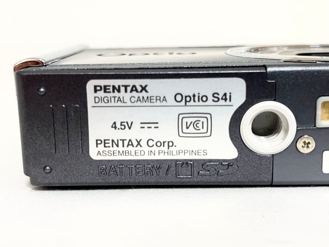 【美品・完動品】　PENTAX optio S4i 動作確認済