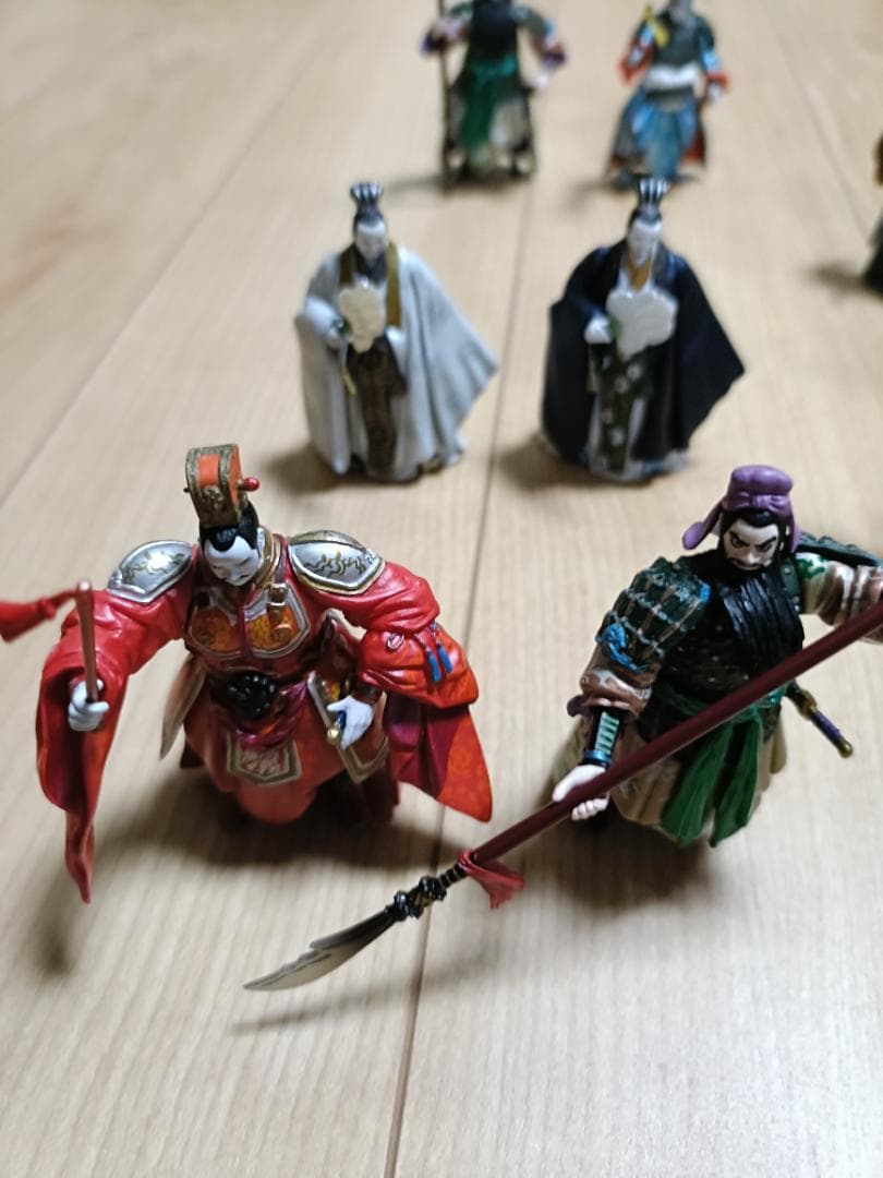 美品　海洋堂　人形劇三国志　フィギュア第壱集第弐集フルコンプ