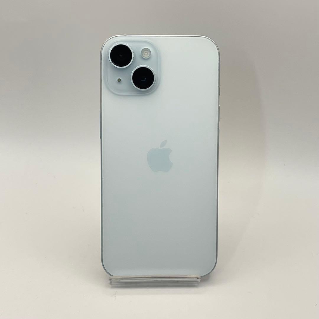 iPhone 15 128GB 大容量バッテリー新品100% SIMフリー 青