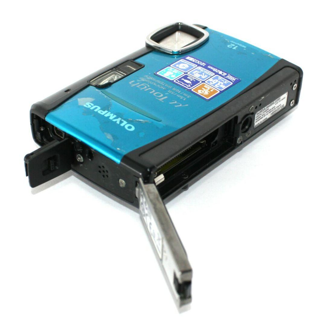 OLYMPUS μ TOUGH-6010 ブルー 防水デジタルカメラ✨完動品✨
