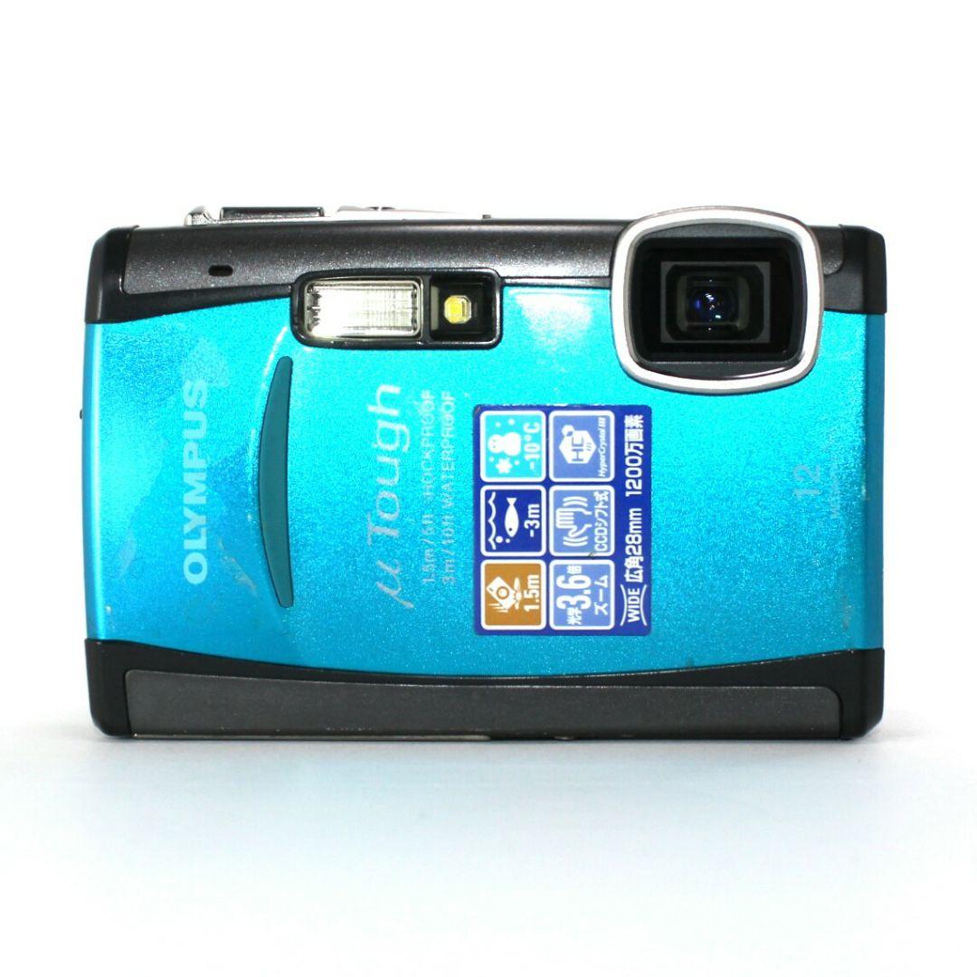 OLYMPUS μ TOUGH-6010 ブルー 防水デジタルカメラ✨完動品✨