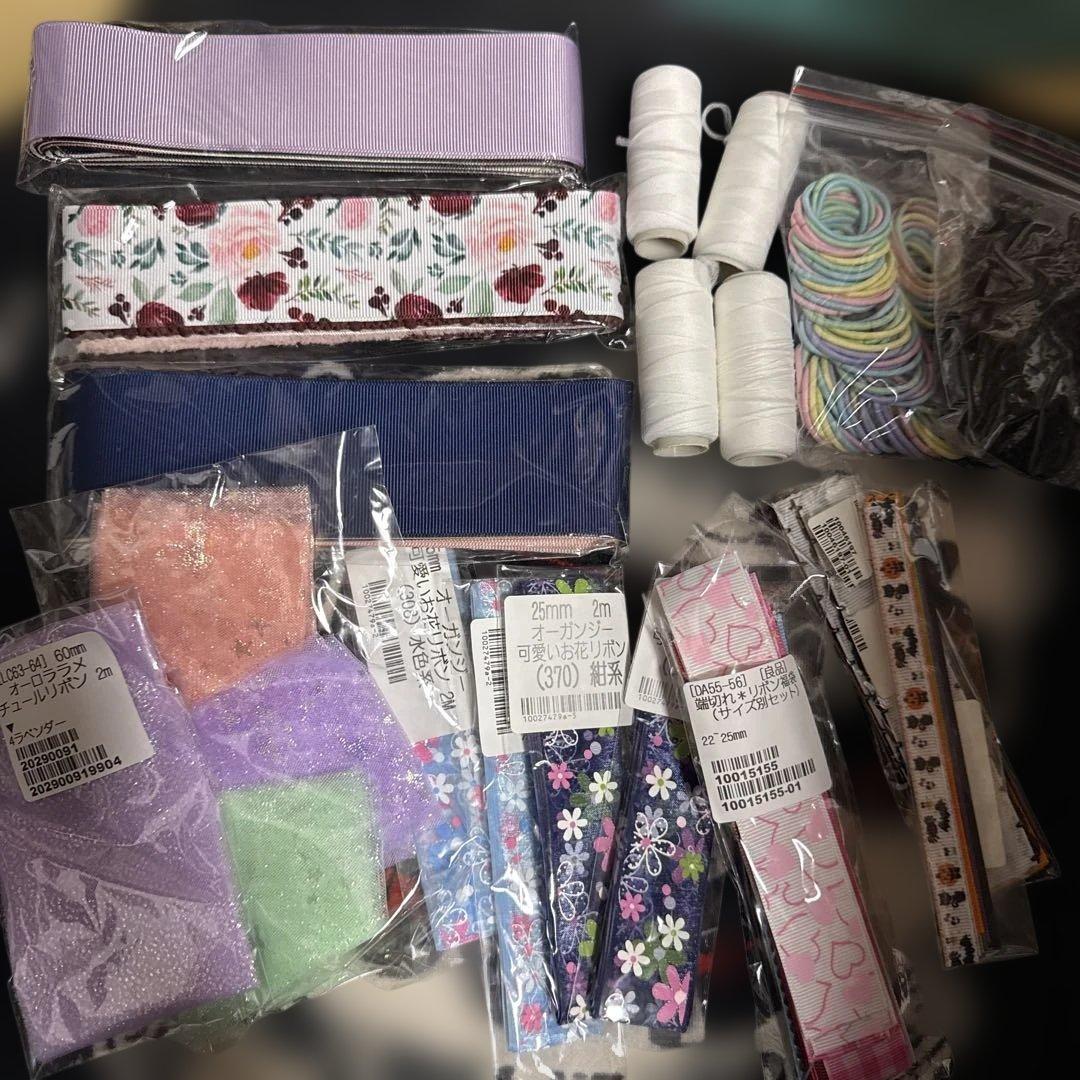 グログランリボン　リボン　ロゴ　ANNA SUI CHANEL DIOR