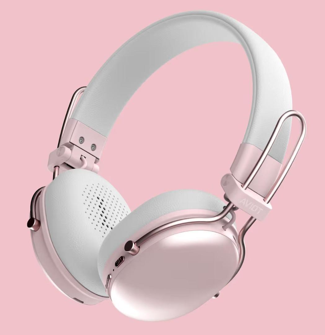 AVIOT WA-Q1 ピンク　 ワイヤレス　オンイヤー　ノイズキャンセリング