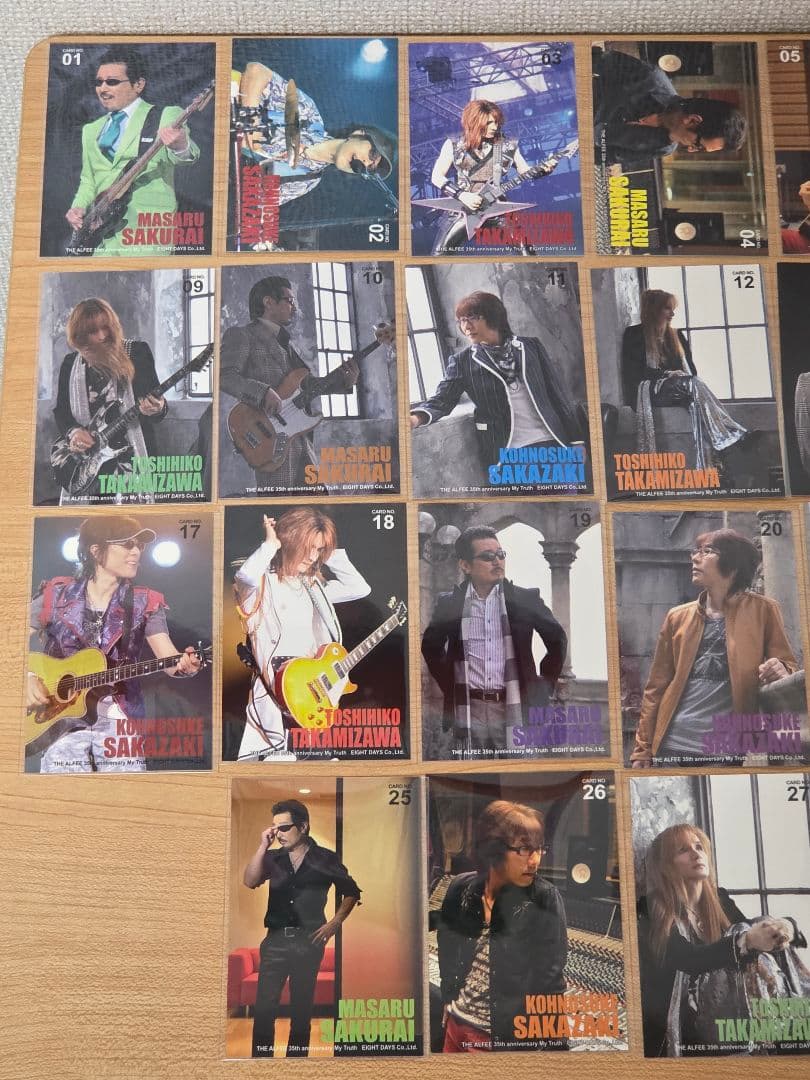 THE ALFEE 2009年 My Truth 秋ツアー トレカ 30種