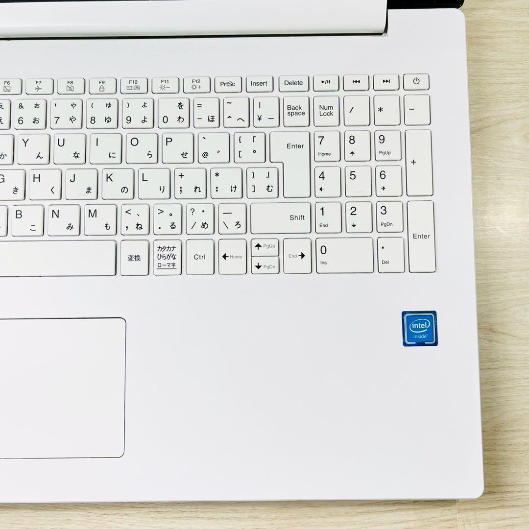 SSD✨NEC ノートパソコン✨カメラ✨Windows11 カメラ DVD 白