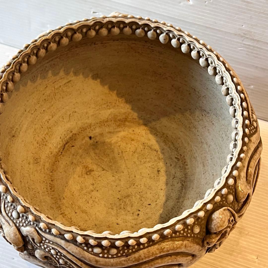 年成造化　花瓶　壺　中国美術　骨董品　年代物　アンティーク　希少