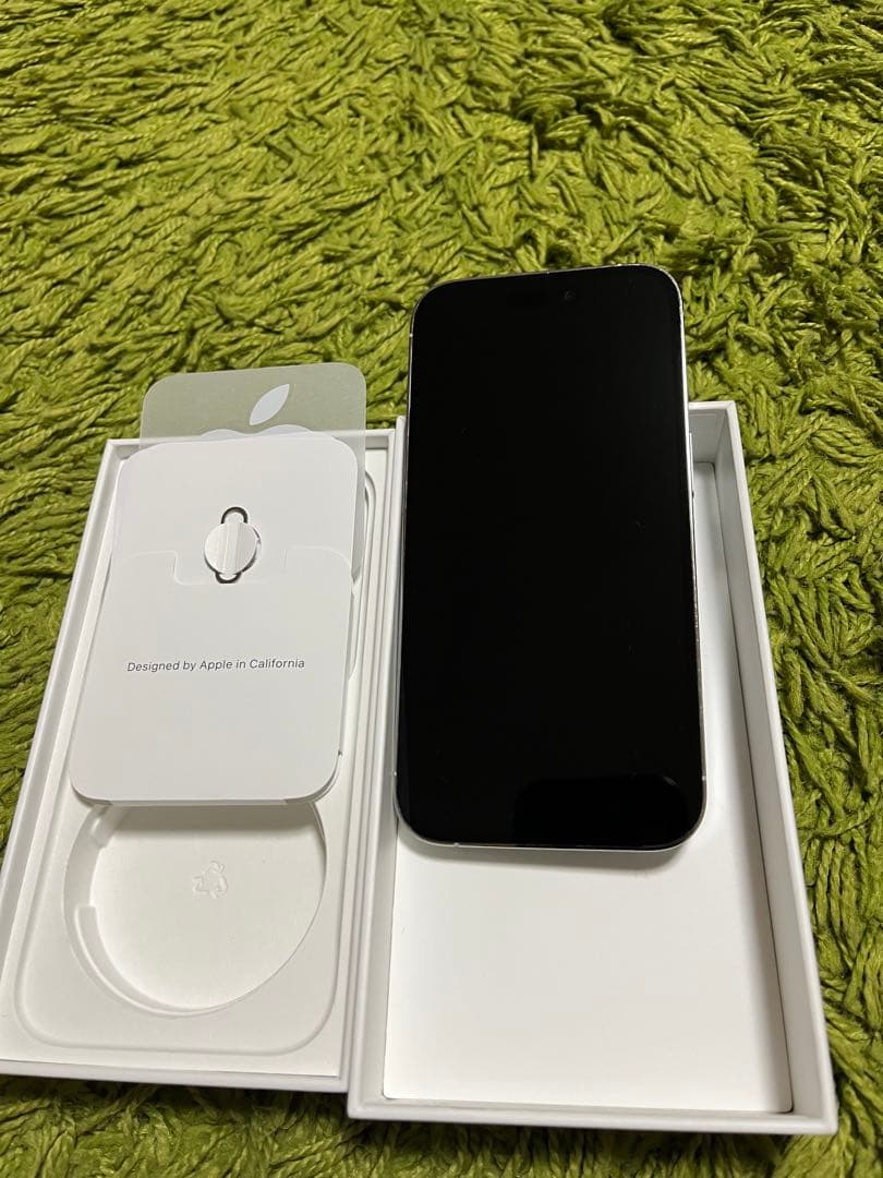 iPhone14 Pro 256GB シルバー SIMフリー バッテリー100%