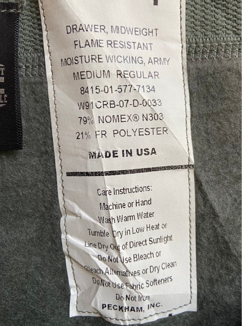 ADS ADSINC タイツスパッツ POLARTEC 耐火性アメリカ軍 米国製