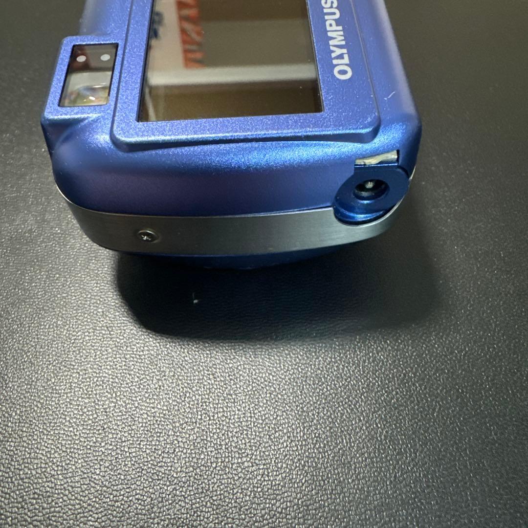 【希少・動作品】OLYMPUS μ-30 DIGITAL ブルー