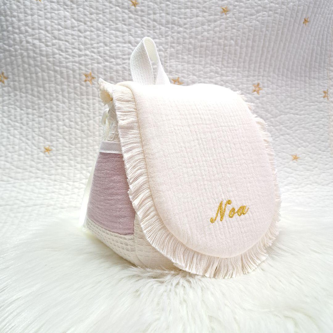 【オーダーメイド】 ベビーリュック 名入れ刺繍