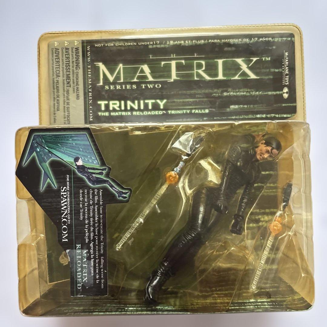 McFarlane Toys社 映画マトリックス のアクションフィギュア2体
