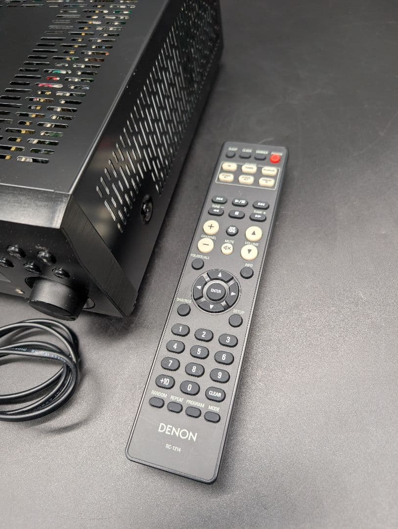 DENON デノン RCD-M41 CDレシーバー ブラック 2021年 動作品