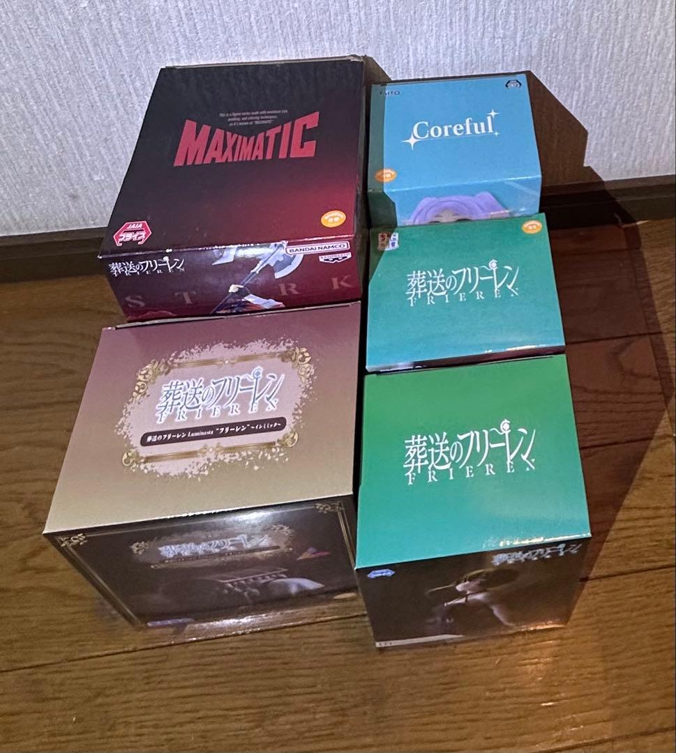 葬送のフリーレンフィギュア5種セットMAXIMATICCorefulSEGA新品