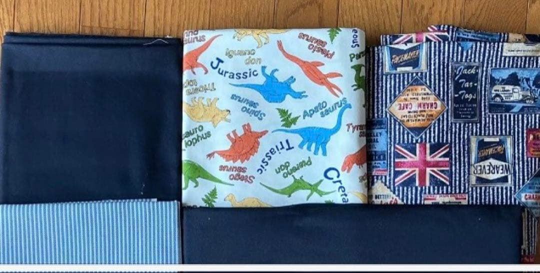 レッスンバッグ、上履き入れ、防災頭巾カバー等新入学　ハンドメイド