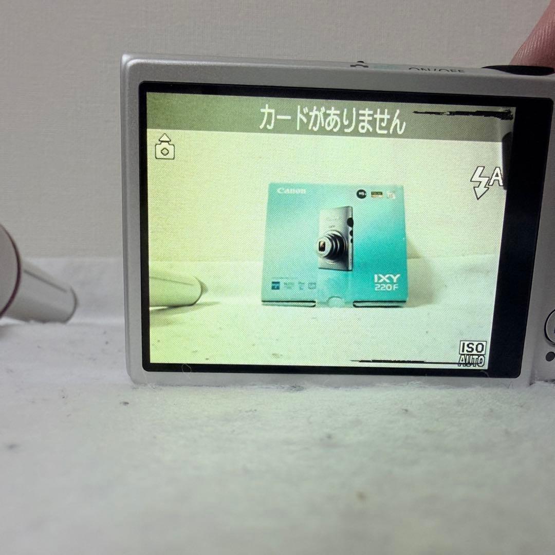 極美品 Canon IXY 220F シルバー コンデジ full hd
