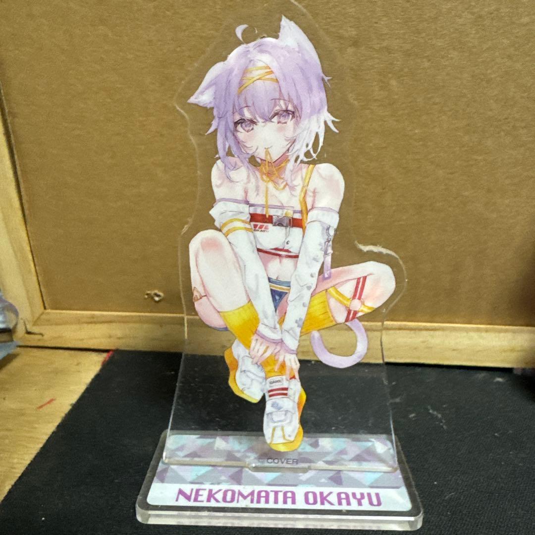 ホロライブ 猫又おかゆ 戌神ころね アクスタセット キーホルダーセット