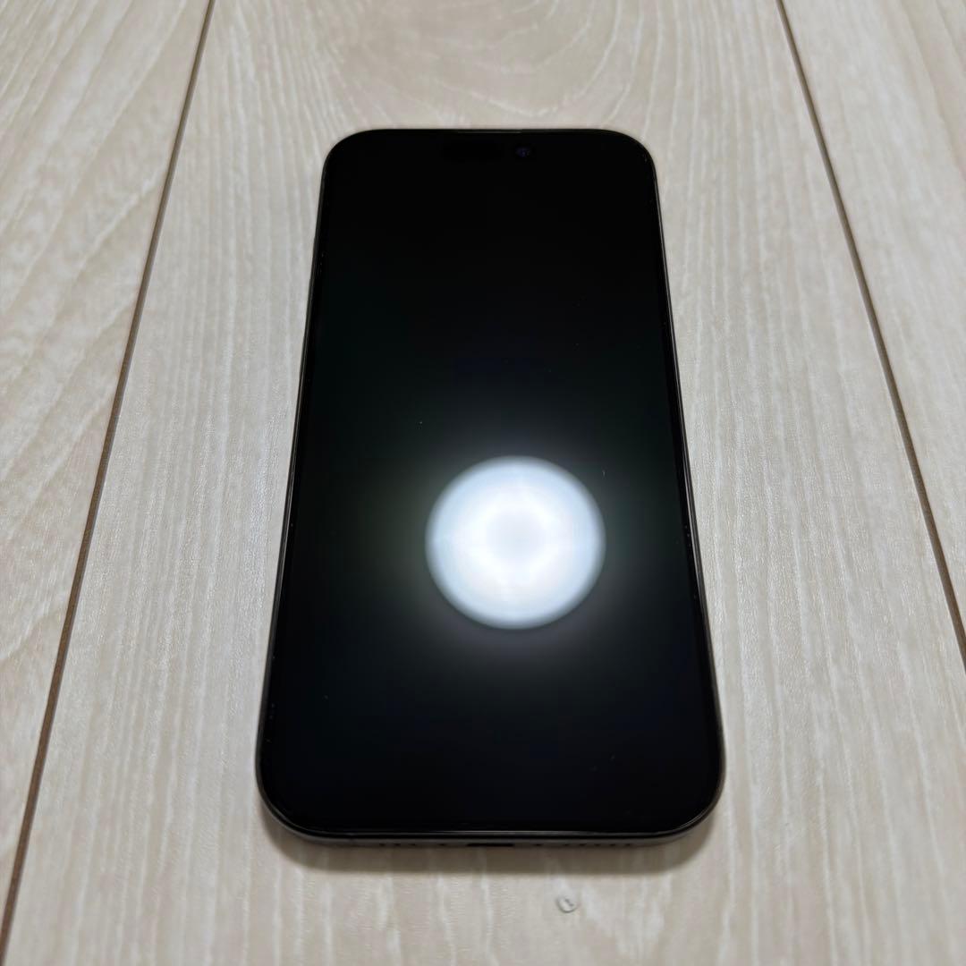 iPhone15Pro ブラックチタニウム　128GB